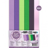 Precious Marieke Purple Blossom 4K Linen Cardstock Pack (PM-4K-10034)