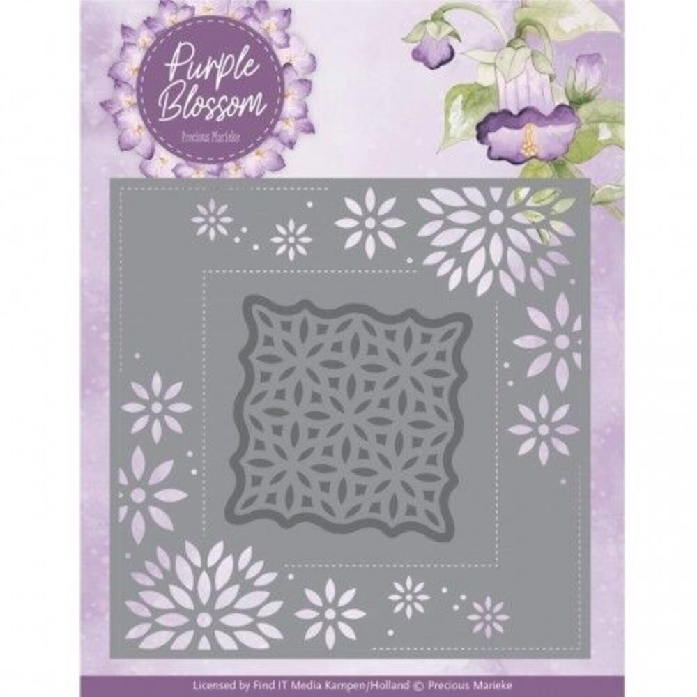 Precious Marieke Purple Blossom Dies Blossom Frame (PM10275)