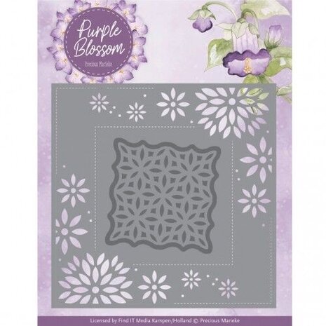 Precious Marieke Purple Blossom Dies Blossom Frame (PM10275)