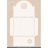 Card Deco Folding Card Stencil Purple Blossom Envelope (CDEST054)