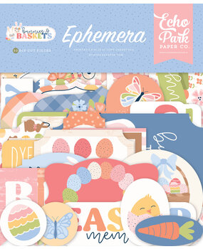 Echo Park Bunnies And Baskets Ephemera (BUB412024) Echo Park Bunnies And Baskets Ephemera (BUB412024)