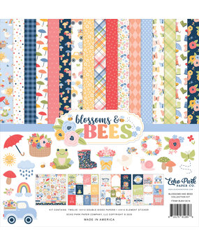 Echo Park Blossoms And Bees 12x12 Inch Collection Kit (BLB413016) Echo Park Blossoms And Bees 12x12 Inch Collection Kit (BLB413016)