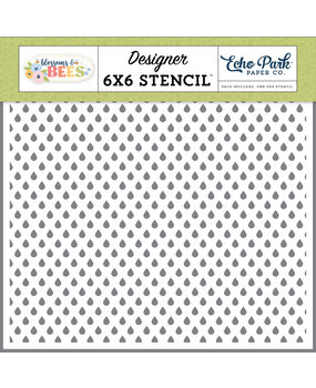 Echo Park Blossoms And Bees Stencil Raindrop Sky (BLB413035) Echo Park Blossoms And Bees Stencil Raindrop Sky (BLB413035)