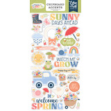 Echo Park Blossoms And Bees 6x13 Inch Chipboard Accents (BLB413021)