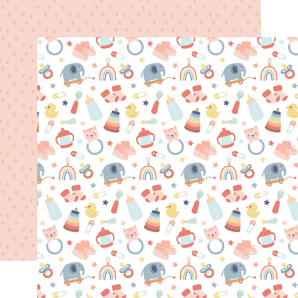 Echo Park Baby On Board It's a Girl! 12x12 Inch Collection Kit (BOG414016) Echo Park Baby On Board It's a Girl! 12x12 Inch Collection Kit (BOG414016)