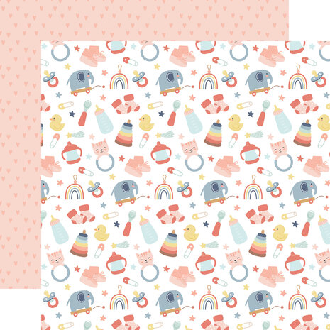 Echo Park Baby On Board It's a Girl! 12x12 Inch Collection Kit (BOG414016) Echo Park Baby On Board It's a Girl! 12x12 Inch Collection Kit (BOG414016)