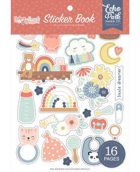 Echo Park Baby On Board It's a Girl! Sticker Book (BOG414029) Echo Park Baby On Board It's a Girl! Sticker Book (BOG414029)