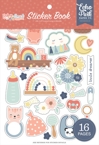 Echo Park Baby On Board It's a Girl! Sticker Book (BOG414029) Echo Park Baby On Board It's a Girl! Sticker Book (BOG414029)