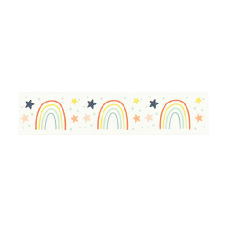 Echo Park Baby On Board It's a Girl! Washi Tape Rainbows And Stars (BOG414027)