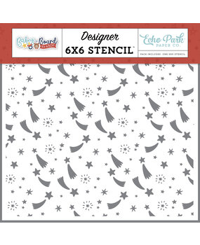 Echo Park Baby On Board It's a Boy! Stencil Very Starry Sky (BOB415033) Echo Park Baby On Board It's a Boy! Stencil Very Starry Sky (BOB415033)