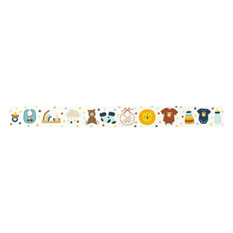 Echo Park Baby On Board It's a Boy! Washi Tape Gifts For Baby (BOB415027)