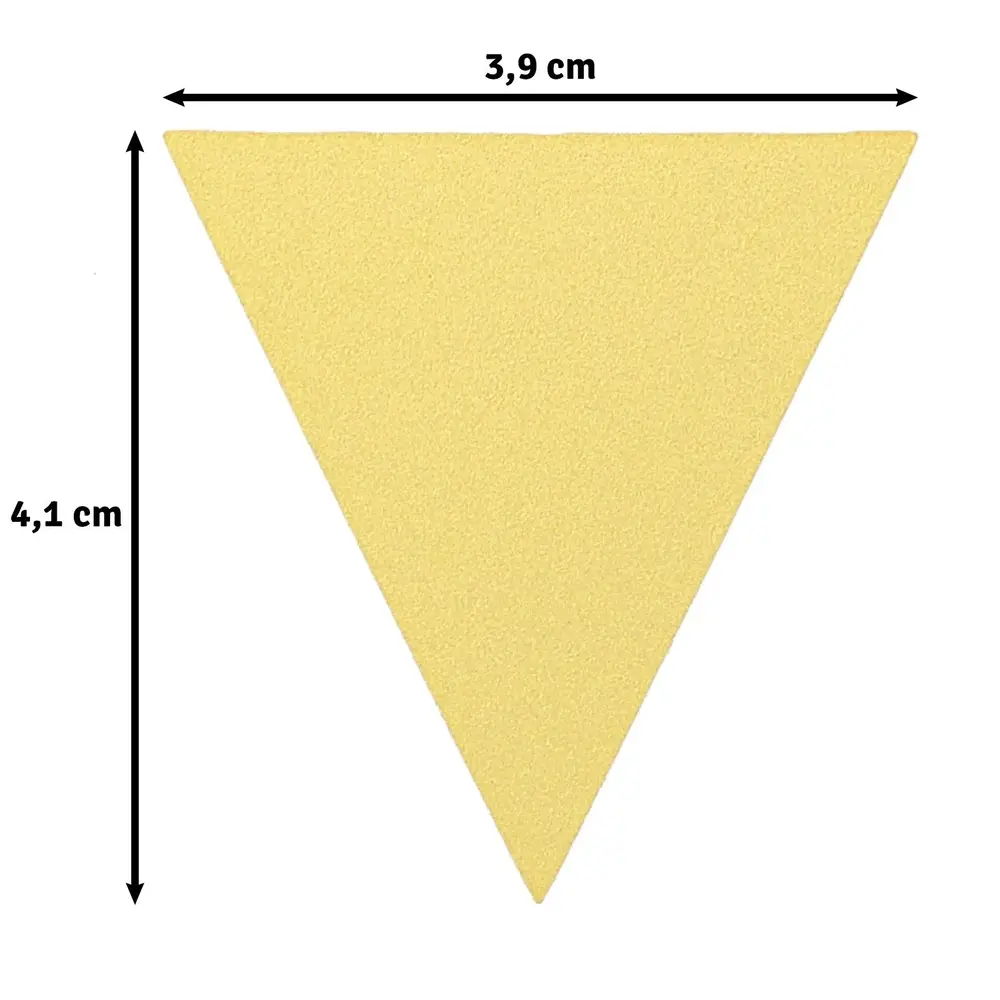 Vaessen Creative Figuurpons Jumbo Driehoek Vlag (21437-068) Vaessen Creative Figuurpons Jumbo Driehoek Vlag (21437-068)