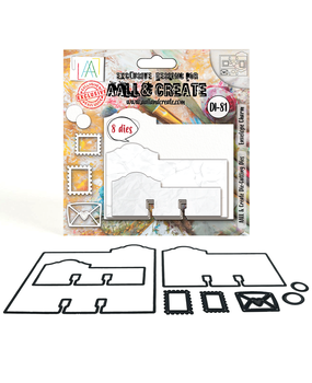 AALL and Create Snijmal Envelope Charm (AALL-DI-081)