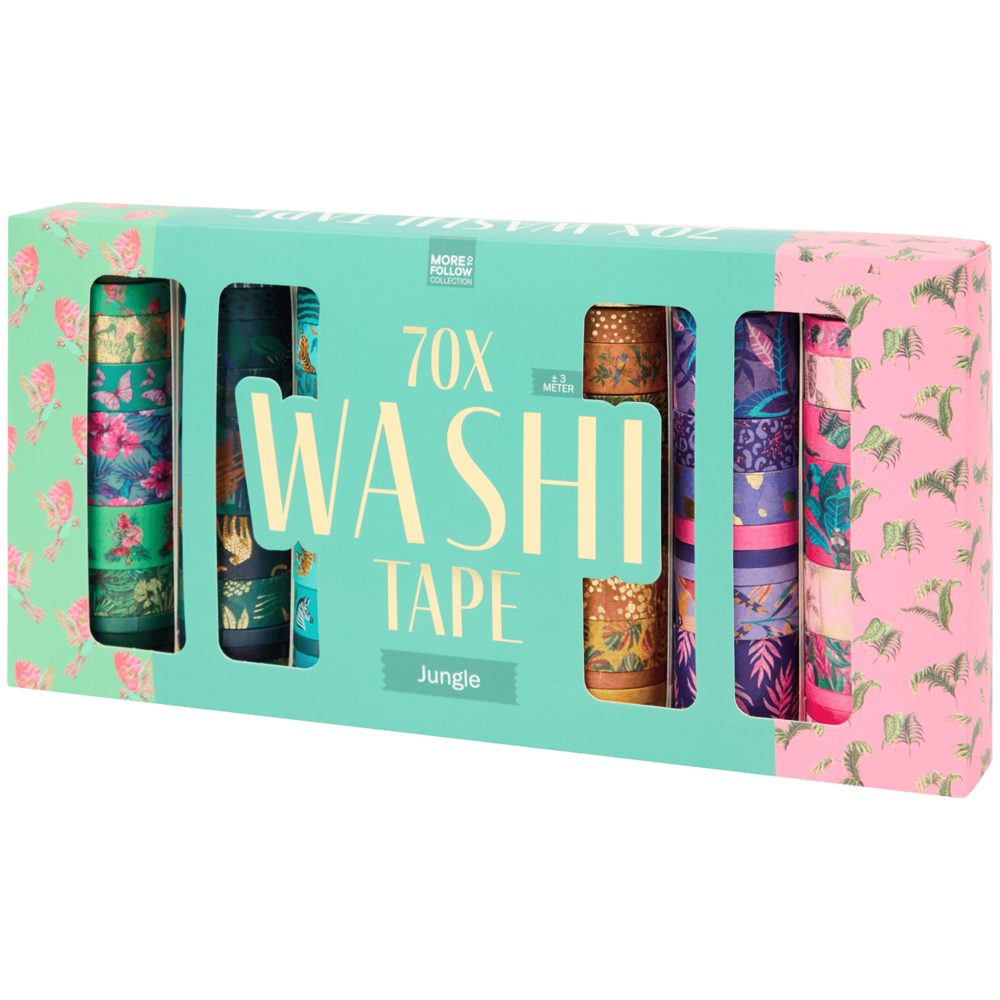 Craft Sensations MEGA Washi Tape Set Jungle (3208841) Craft Sensations MEGA Washi Tape Set Jungle (3208841)
