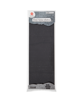 DécoTime Glass Mosaic Stickers Black (3201747)