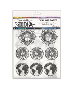Dina Wakley MEdia Collage Paper Antiquities (MDA85942) Dina Wakley MEdia Collage Paper Antiquities (MDA85942)