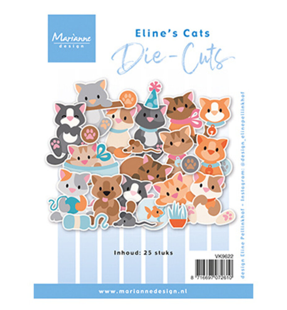 Marianne Design Die-cuts Eline's Cats (VK9622) Marianne Design Die-cuts Eline's Cats (VK9622)
