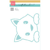 Marianne Design Craft Stencil A5 Cat (PS8180)
