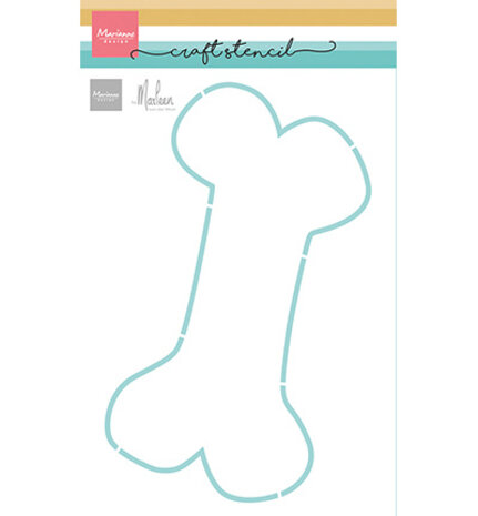 Marianne Design Craft Stencil A5 Dog Bone (PS8181) Marianne Design Craft Stencil A5 Dog Bone (PS8181)