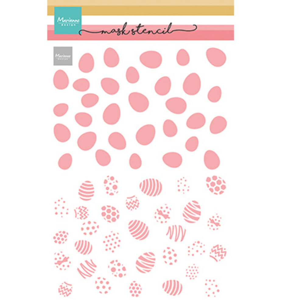 Marianne Design Masking Stencil A5 2 Layer Easter Eggs (PS8182)