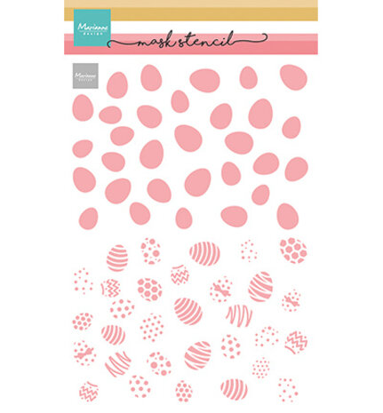 Marianne Design Masking Stencil A5 2 Layer Easter Eggs (PS8182)