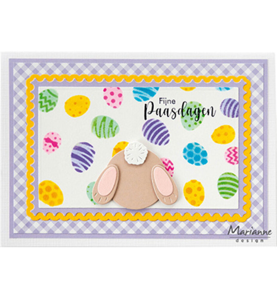 Marianne Design Masking Stencil A5 2 Layer Easter Eggs (PS8182)