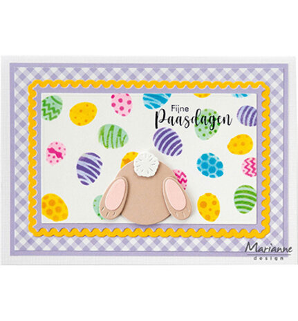 Marianne Design Masking Stencil A5 2 Layer Easter Eggs (PS8182)