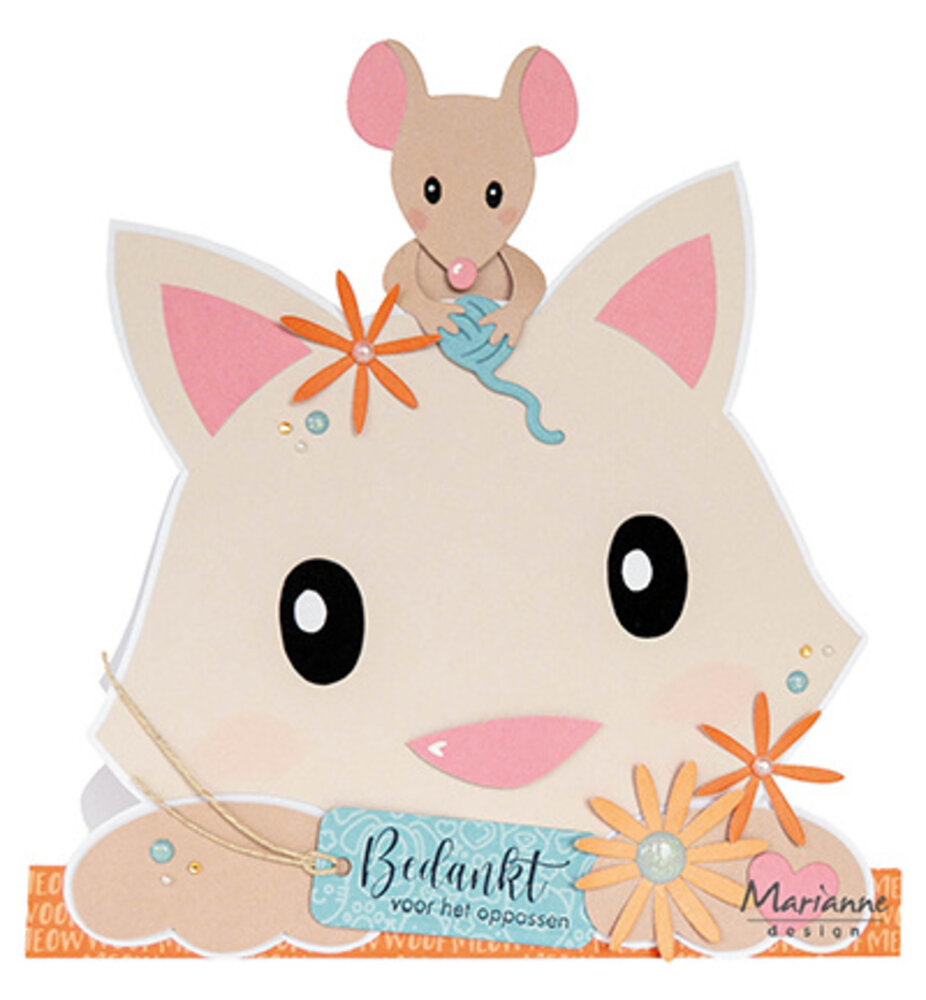 Marianne Design Clear Stamps Kopjes & Pootjes (CS1170) Marianne Design Clear Stamps Kopjes & Pootjes (CS1170)