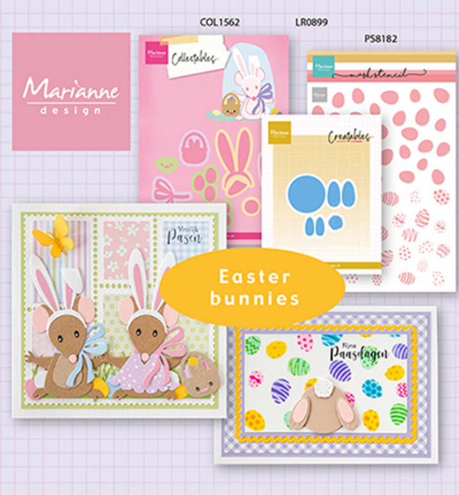 Marianne Design Creatables Bunny Pompom (LR0899) Marianne Design Creatables Bunny Pompom (LR0899)