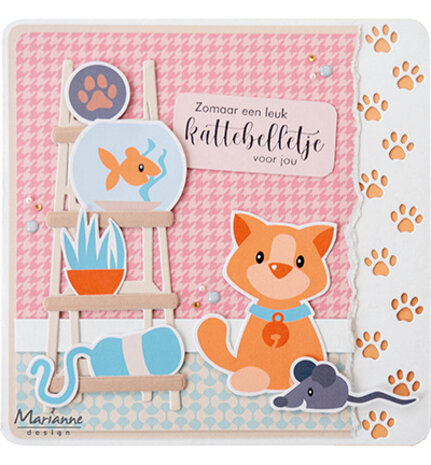 Marianne Design Craftables Paw Trail (CR1687) Marianne Design Craftables Paw Trail (CR1687)
