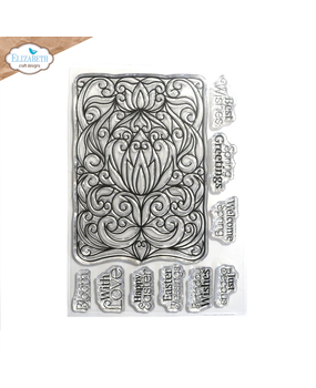 Elizabeth Craft Designs Spring Awakening A6 Clear Stamps Easter Greetings (CS393) Elizabeth Craft Designs Spring Awakening A6 Clear Stamps Easter Greetings (CS393)