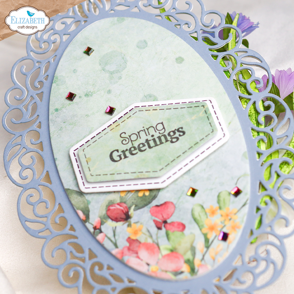 Elizabeth Craft Designs Spring Awakening A6 Clear Stamps Easter Greetings (CS393) Elizabeth Craft Designs Spring Awakening A6 Clear Stamps Easter Greetings (CS393)