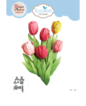 Elizabeth Craft Designs Spring Awakening Dies Tulip (2215) Elizabeth Craft Designs Spring Awakening Dies Tulip (2215)