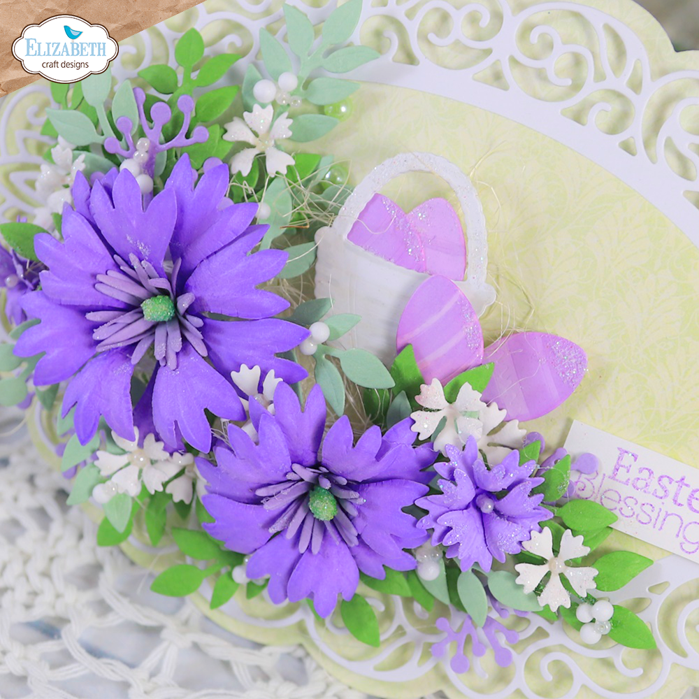 Elizabeth Craft Designs Spring Awakening Dies Cornflower (2216)