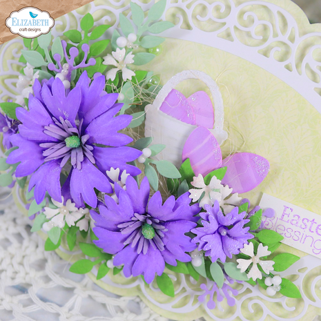 Elizabeth Craft Designs Spring Awakening Dies Cornflower (2216)