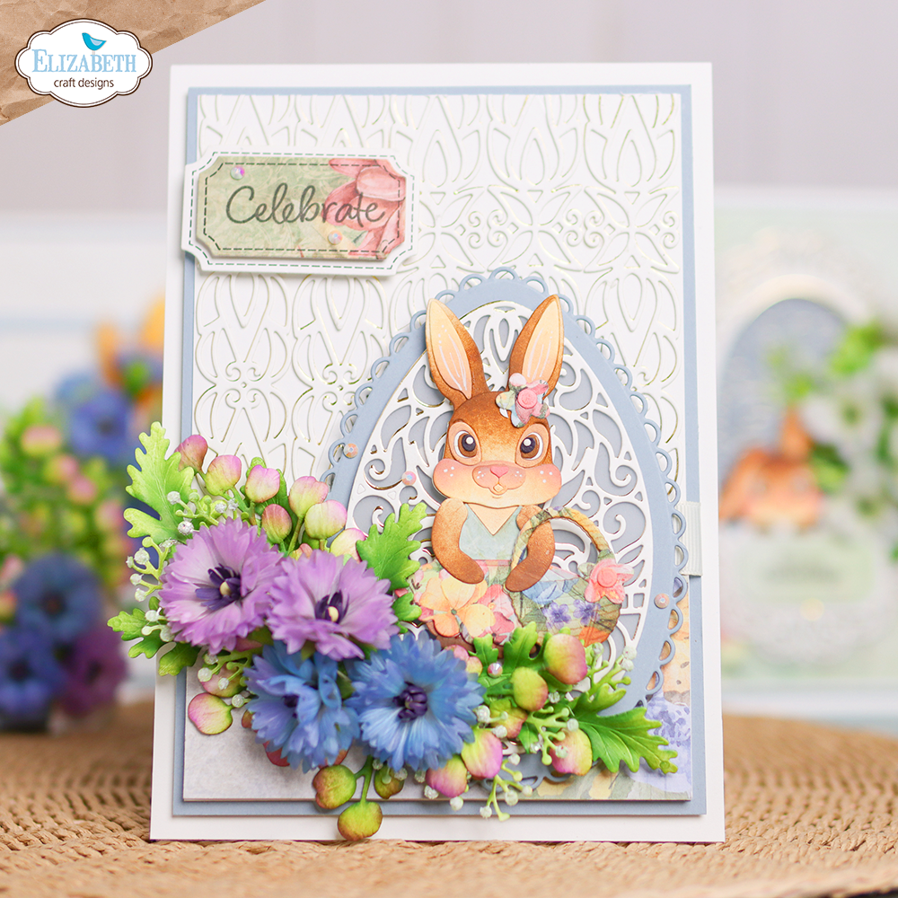 Elizabeth Craft Designs Spring Awakening Dies Decorative Egg (2218)