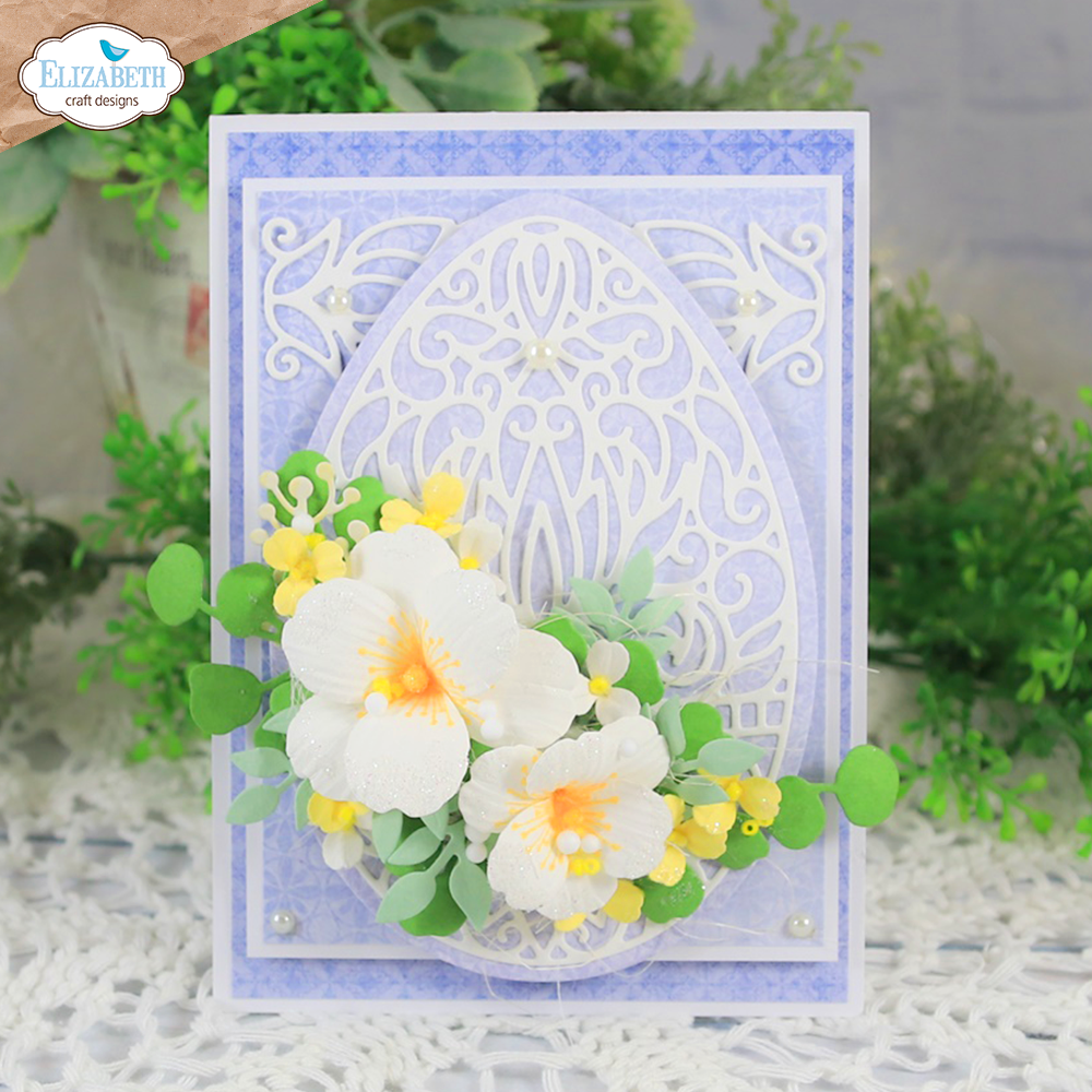 Elizabeth Craft Designs Spring Awakening Dies Decorative Egg (2218)