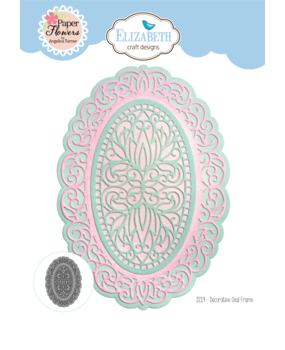 Elizabeth Craft Designs Spring Awakening Dies Decorative Oval Frame (2219) Elizabeth Craft Designs Spring Awakening Dies Decorative Oval Frame (2219)