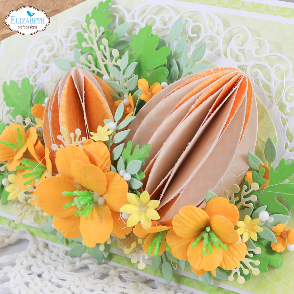 Elizabeth Craft Designs Spring Awakening Dies Honeycomb Egg (2220) Elizabeth Craft Designs Spring Awakening Dies Honeycomb Egg (2220)