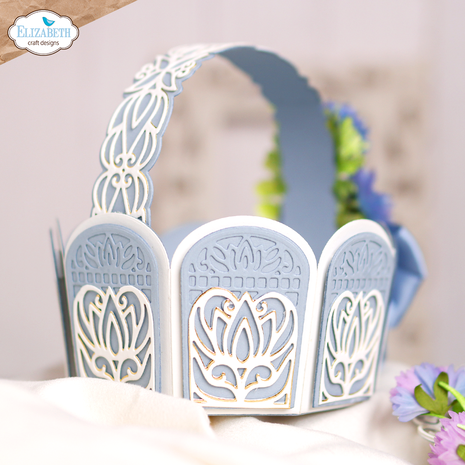 Elizabeth Craft Designs Spring Awakening Dies Decorative Dimensional Basket (2221) Elizabeth Craft Designs Spring Awakening Dies Decorative Dimensional Basket (2221)