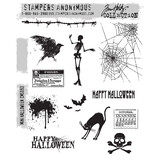 Stampers Anonymous Cling Stamps Mini Halloween (CMS093)