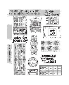 Stampers Anonymous Cling Stamps Going Somewhere (CMS090) Stampers Anonymous Cling Stamps Going Somewhere (CMS090)