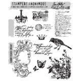 Stampers Anonymous Cling Stamps Shabby French (CMS087)