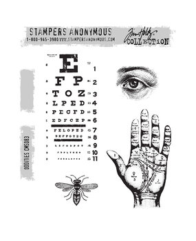 Stampers Anonymous Cling Stamps Oddities (CMS083) Stampers Anonymous Cling Stamps Oddities (CMS083)
