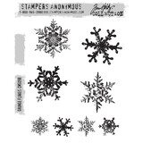 Stampers Anonymous Cling Stamps Grunge Flakes (CMS098)