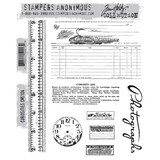 Stampers Anonymous Cling Stamps Curiosities (CMS104)
