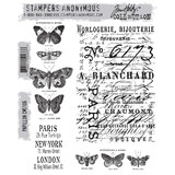 Stampers Anonymous Cling Stamps Papillon (CMS106)