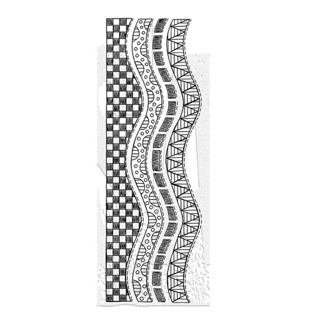 Ranger Dylusions Better Together Cling Stamps (DYR10027)