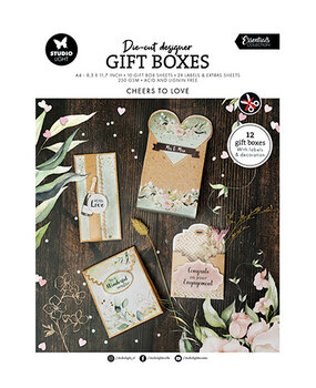 Studio Light Essentials Wedding Day Die-Cut Designer Giftboxes (SL-ES-DCPP284) Studio Light Essentials Wedding Day Die-Cut Designer Giftboxes (SL-ES-DCPP284)