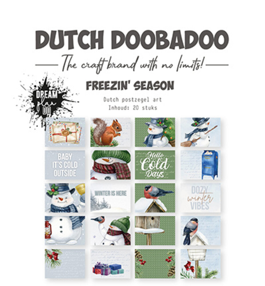 Dutch Doobadoo Dutch Postzegel Art A6 Freezin' Season (474.007.056) Dutch Doobadoo Dutch Postzegel Art A6 Freezin' Season (474.007.056)